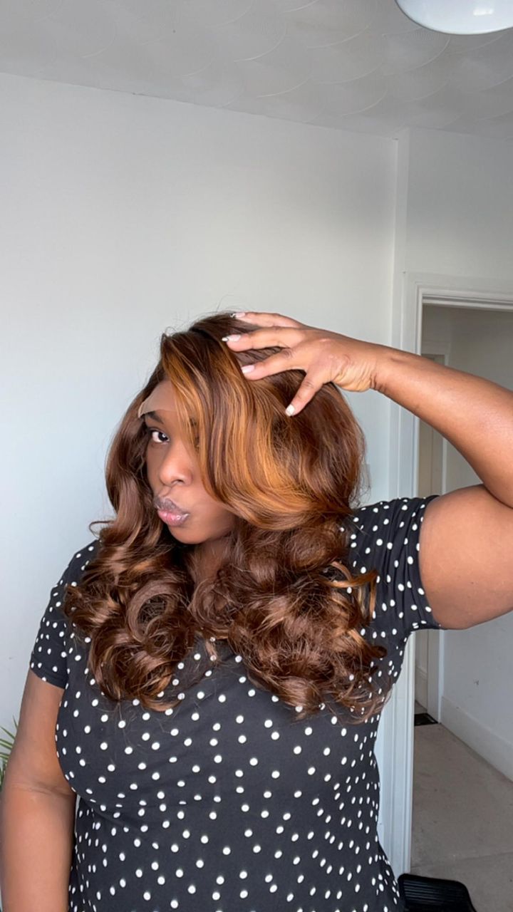 Golden Hour Curl — Chestnut Honey - Image 3